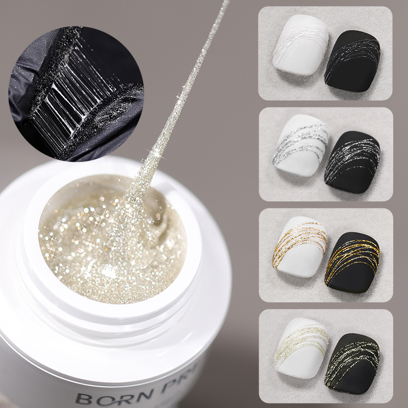 Resin Art Equipment - BORN PRETTY 5 мл Блестящий серебристый