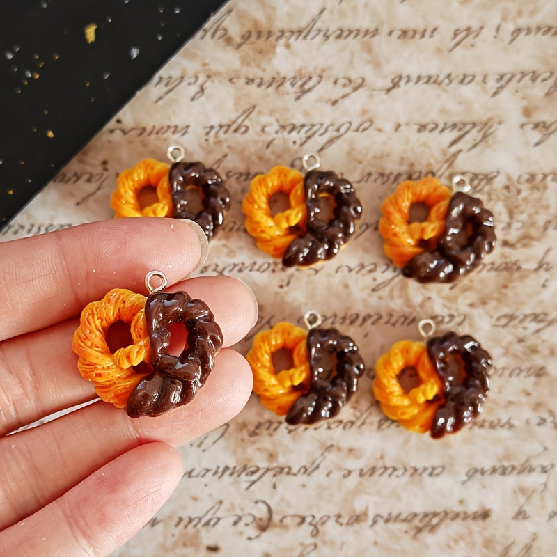 Resin Art Gift Ideas - 6 шт. имитационных подвесок в форме