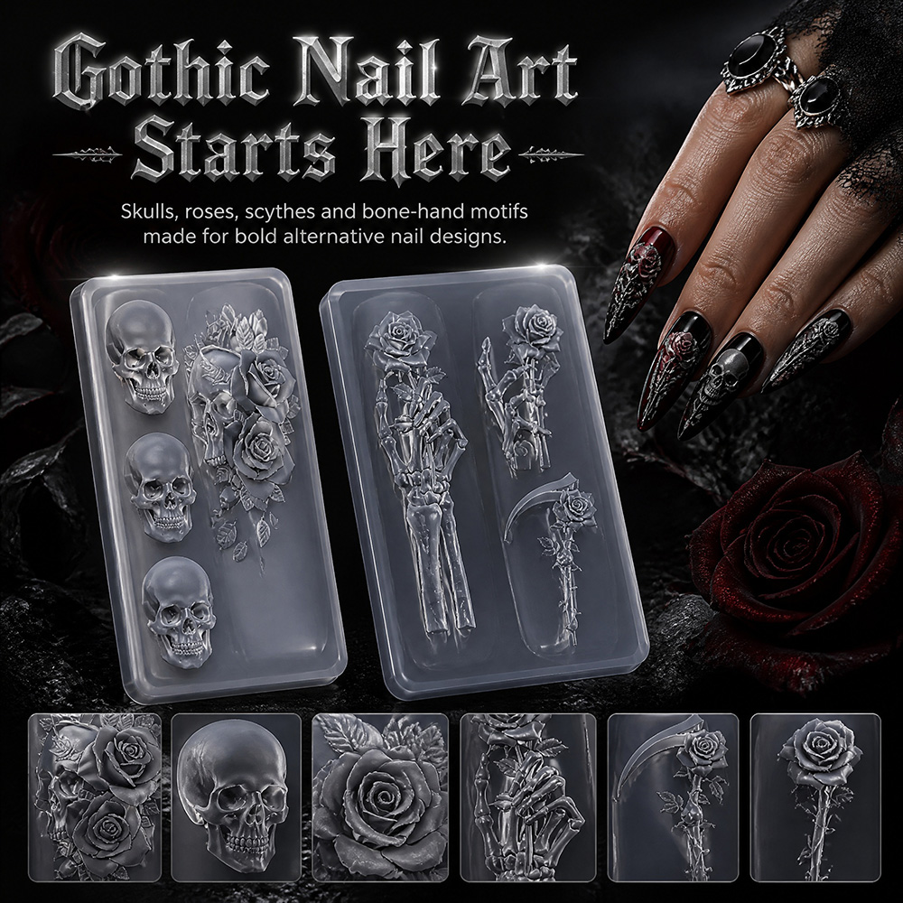 Resin Art Template - Набор из 2 силиконовых форм для