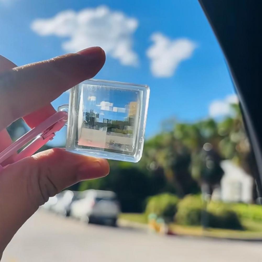 Resin Art Design Keychain - Подвеска-брелок для сумок в пиксельном стиле,