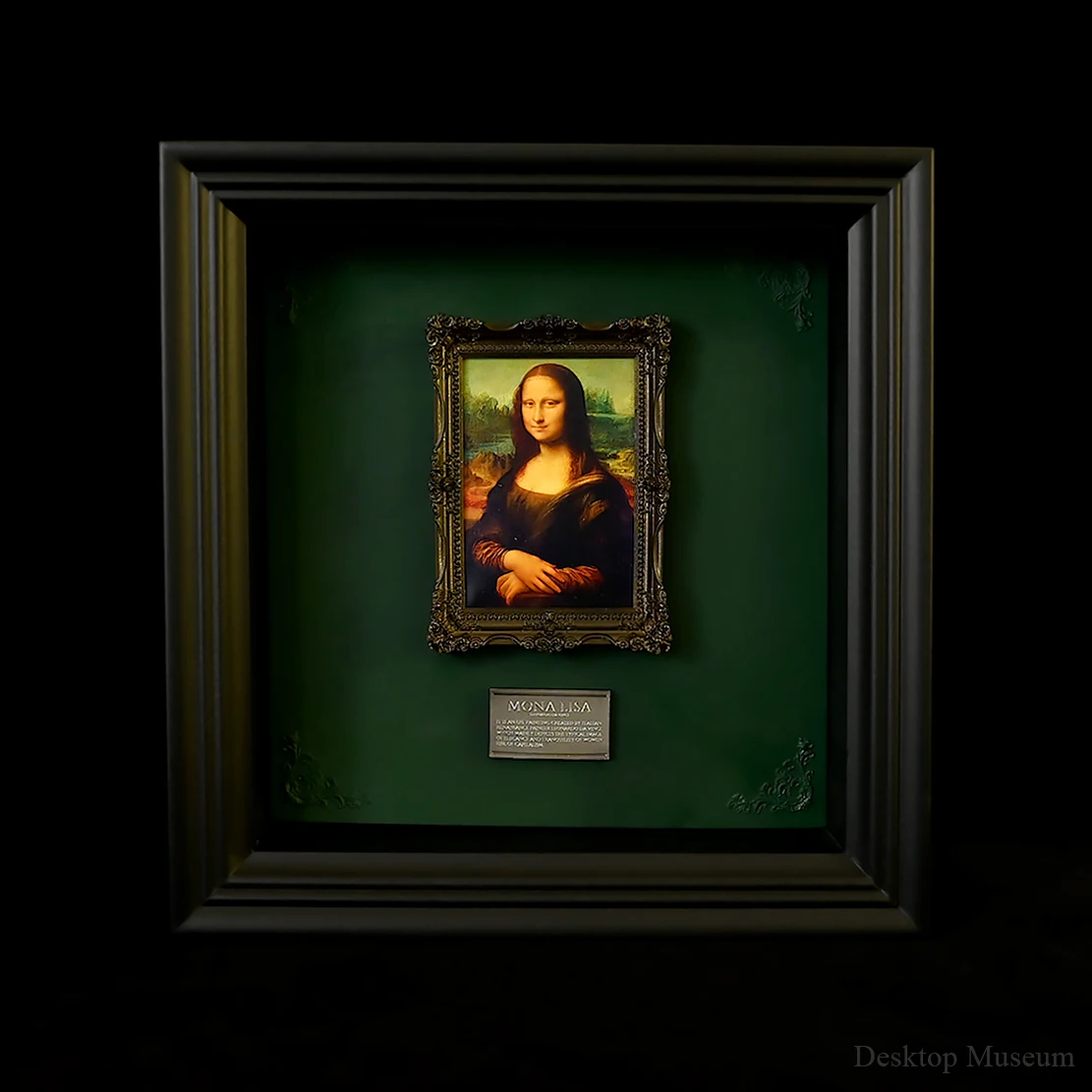 Resin Art Frame - Настольная декоративная фигурка из смолы -