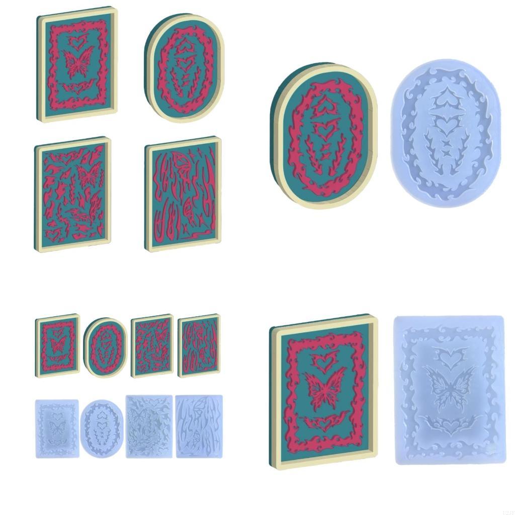 Resin Art Equipment - Силиконовая форма «Бабочка зыбучие пески», смола
