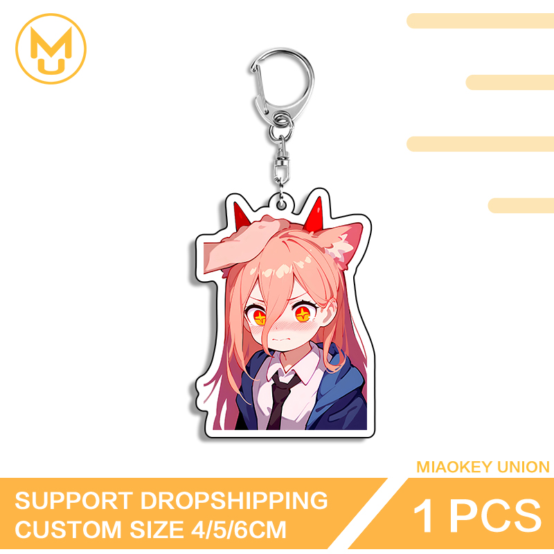 Resin Art Design Keychain - Kawaii Zero Two Аниме Фигурка Искусство