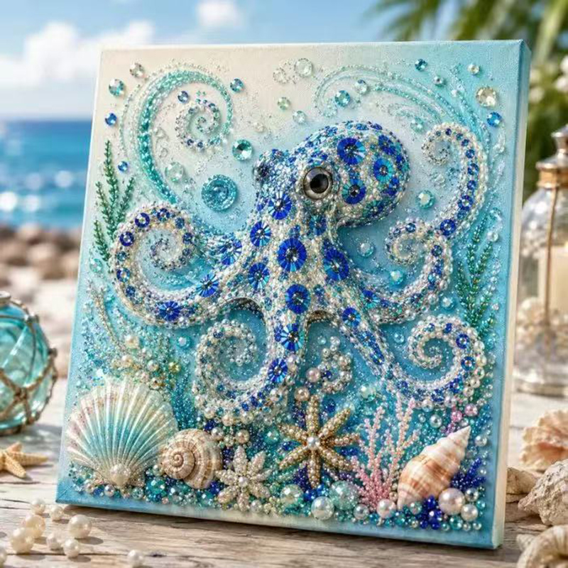 Resin Art Kit For Beginners - Набор для творчества Ocean Diamond Pearl