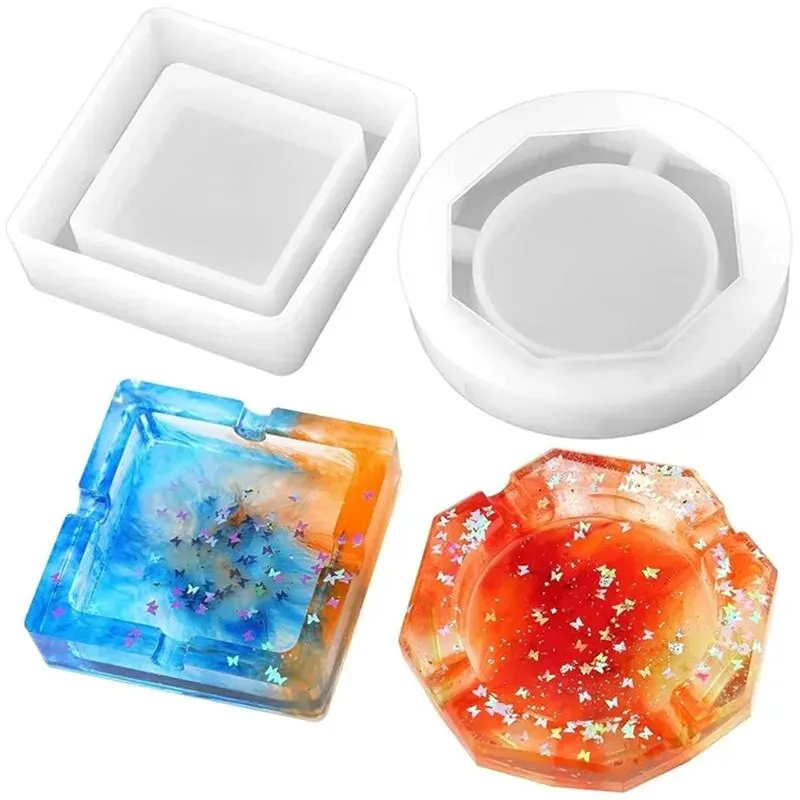 Силиконовая форма для пепельни – обзор и цена Resin Art Stone