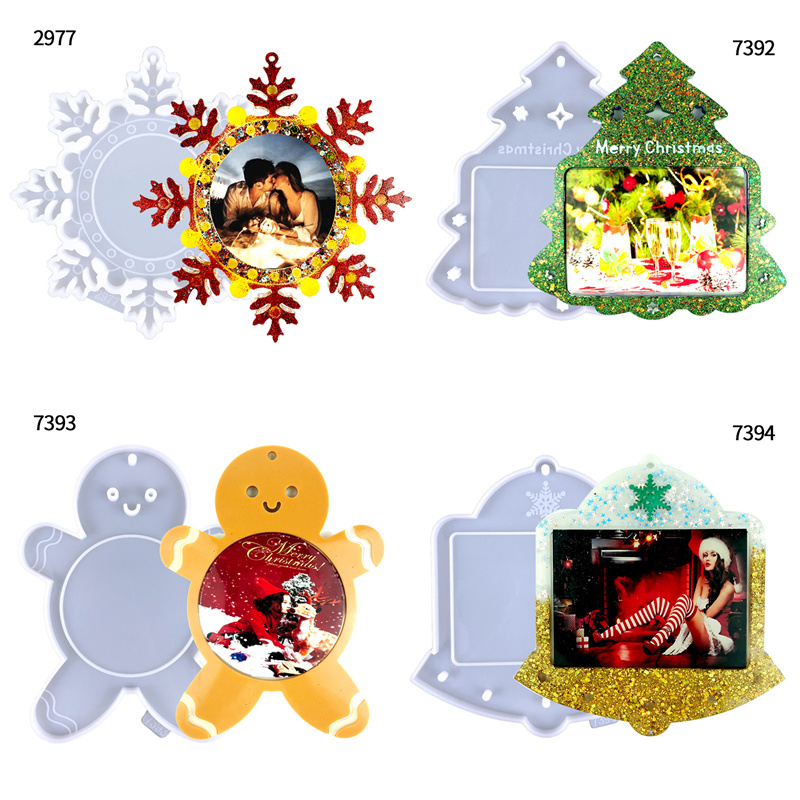 Рождественская фоторамка из эп – обзор и цена Resin Art Frame