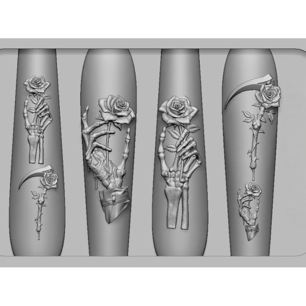 Набор из 2 силиконовых форм дл – обзор и цена Resin Art Template