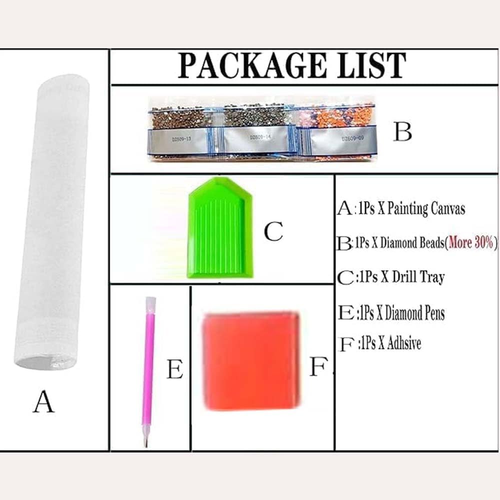 Наборы для алмазной вышивки «М – обзор и цена Resin Art Kit For Beginners