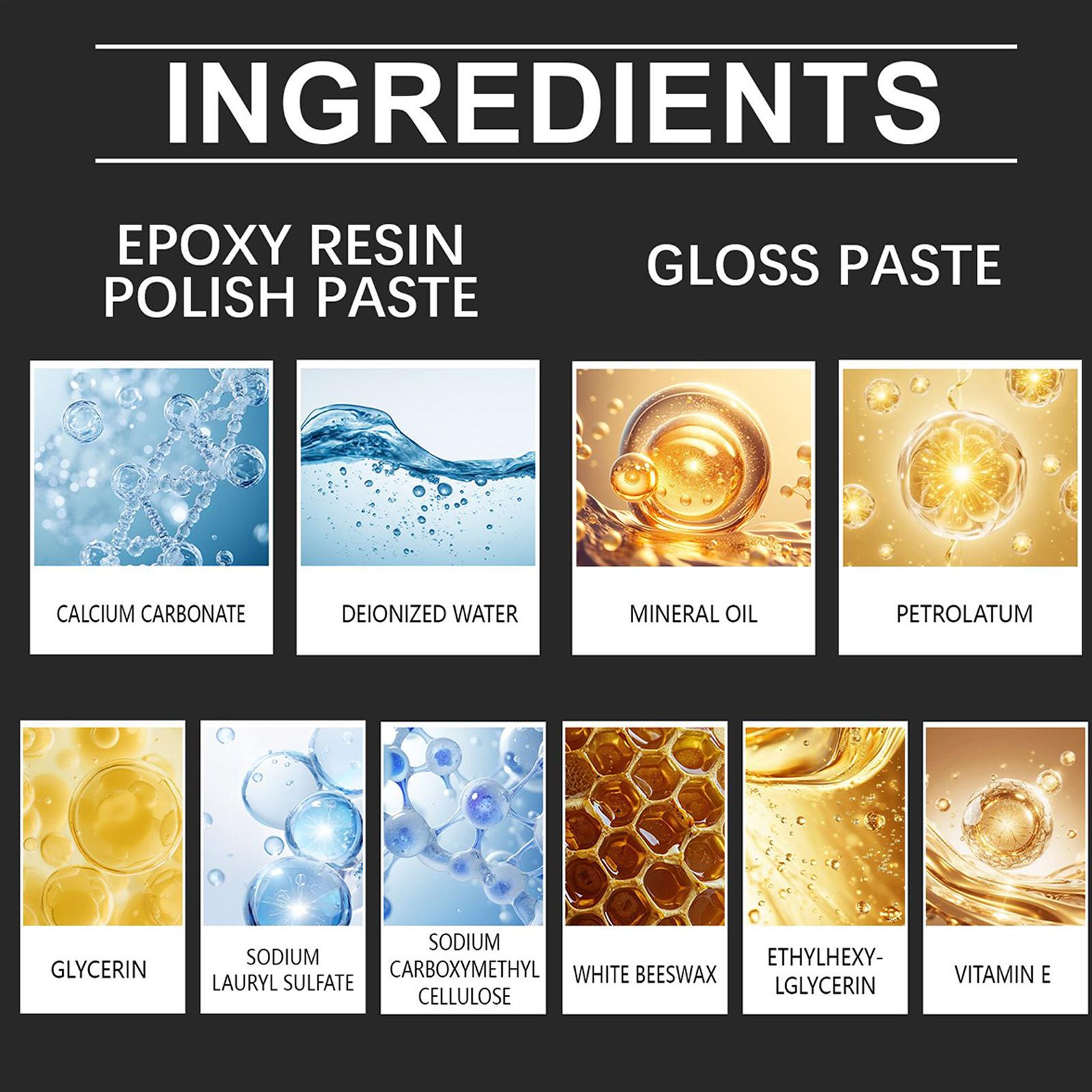 Набор для полировки смолы, шли – обзор и цена Resin Art Kit For Beginners