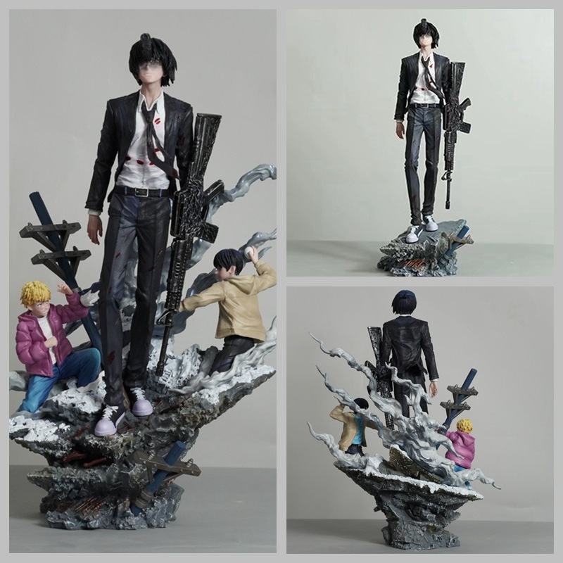 Фигурка GK «Человек-бензопила: – обзор и цена Resin Art Anime