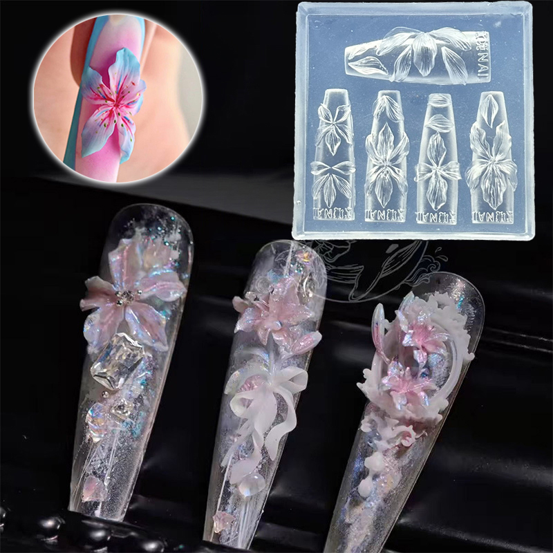 3D цветы форма для ногтей DIY  – обзор и цена Resin Art Template