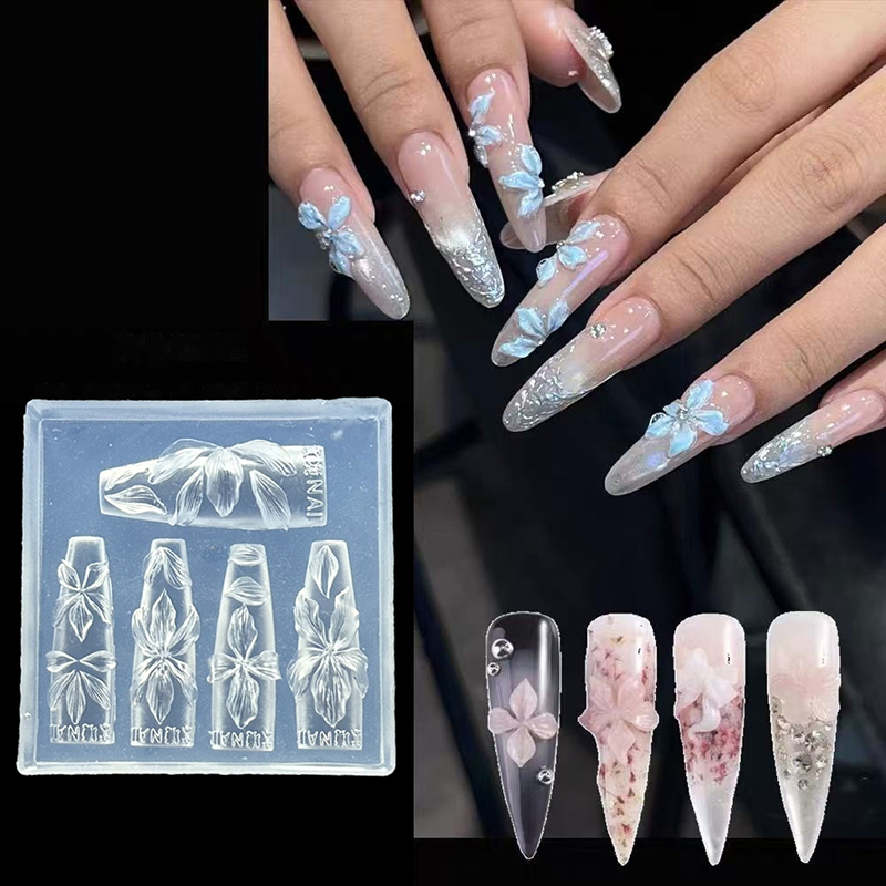 З. Силиконовая форма для ногте – обзор и цена Resin Art Template