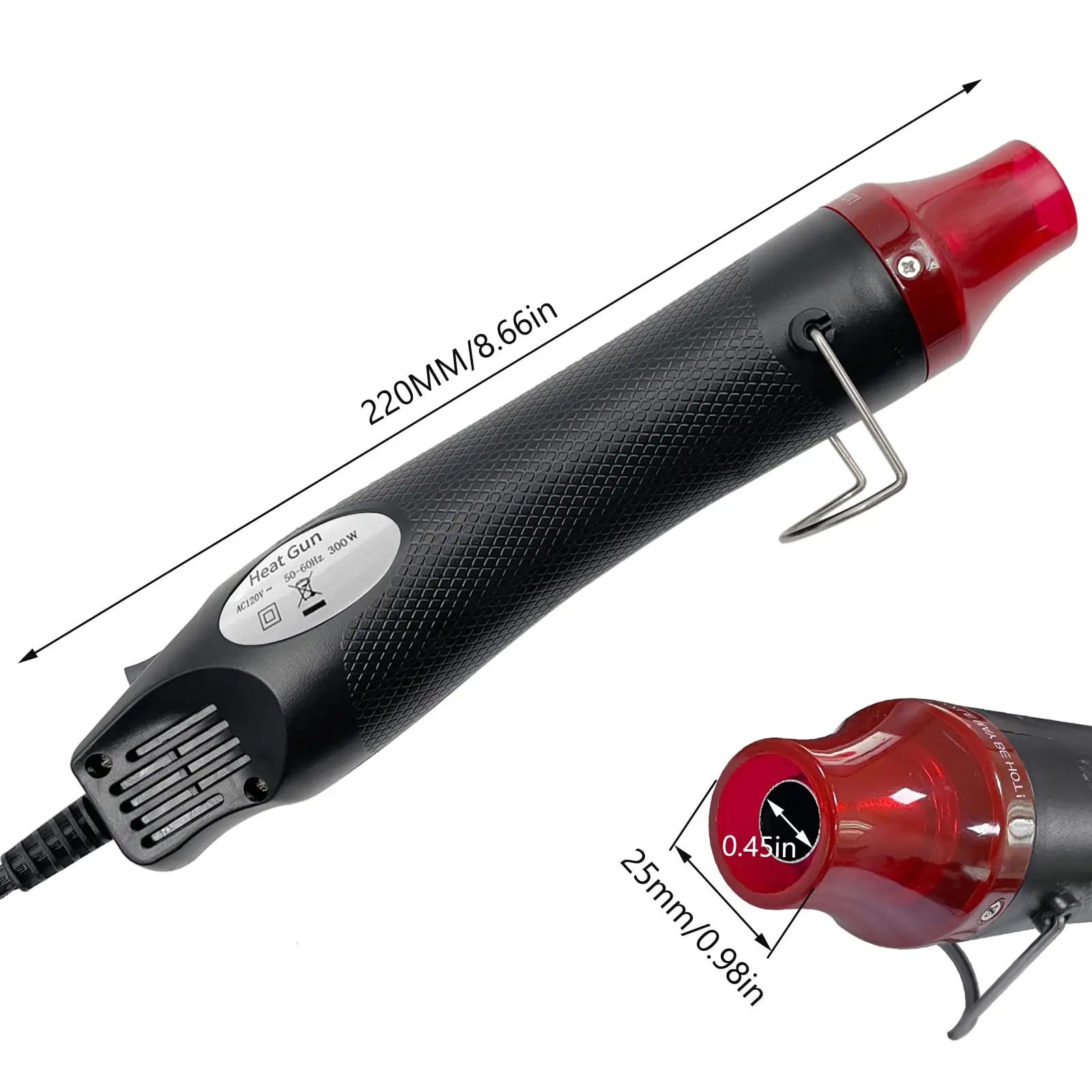 110 В/220 В, стандартный фен,  – обзор и цена Resin Art Heat Gun
