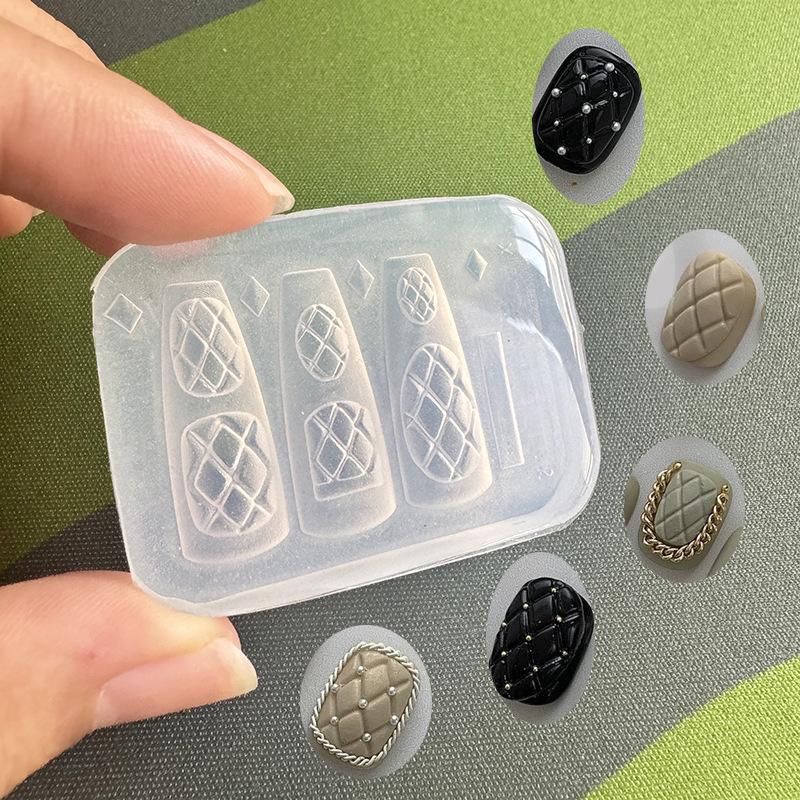 Силиконовые формы для ногтей:  – обзор и цена Resin Art Template