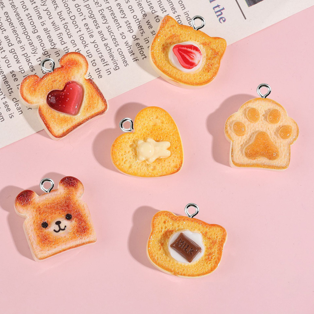 10 шт. милых смоляных подвесок – обзор и цена Resin Art Gift Ideas