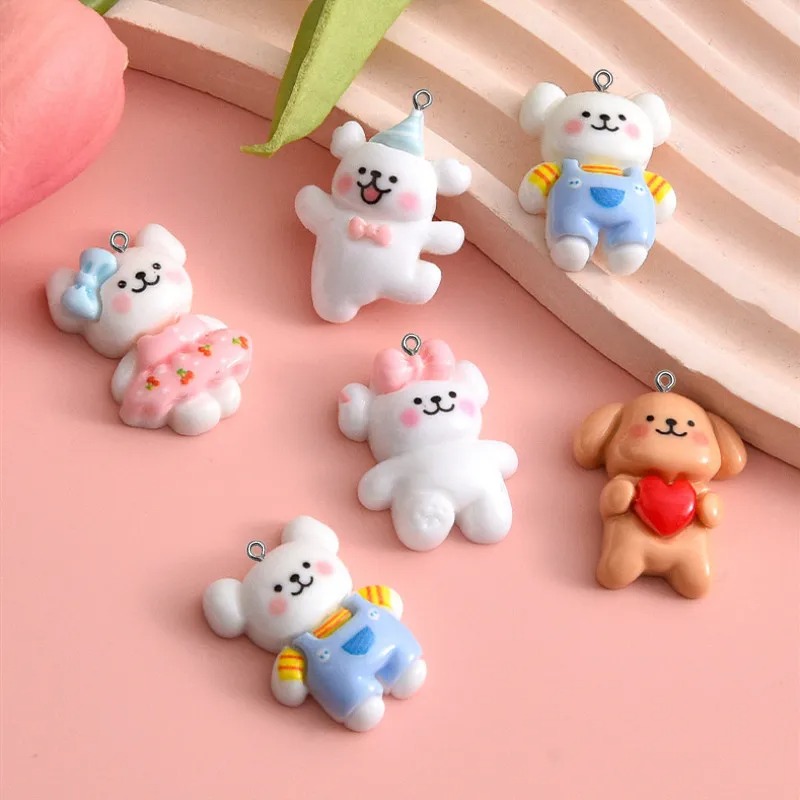 10 шт. мультяшных подвесок-соб – обзор и цена Resin Art Gift Ideas