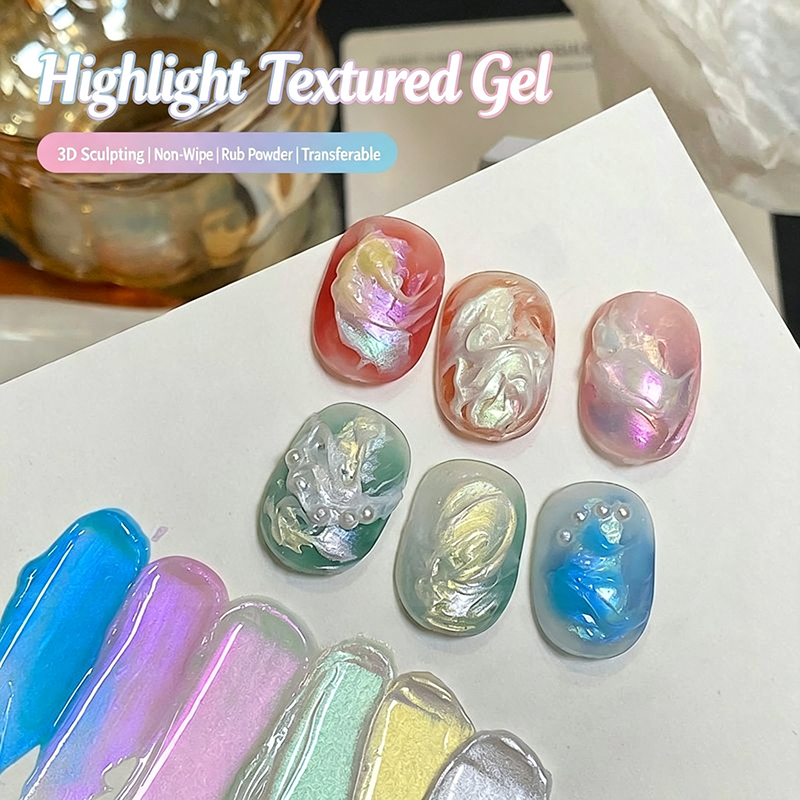 Гель MIANEL с эффектом северно – обзор и цена Resin Art Equipment